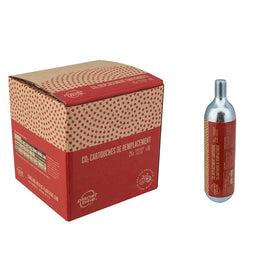 Planet Bike 25g Threaded CO2 Cartridge: Box of 16