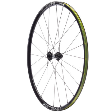 Quality Wheels DT 350/DT R470db Front Wheel - 700 12 x 100mm Center-Lock BLK 24H
