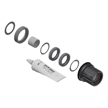 Dt swiss Shimano Microspline Ratchet Conversion Kit SHI 12s Micro 36t Steel Blk