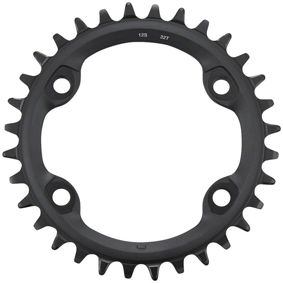 Shimano FC-MT610 Chainring - 32t 12-Speed Asymmetric 96 BCD Black