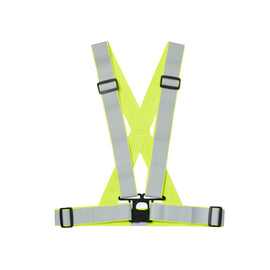 Bookman Visibility Reflective Cross Belt Yellow