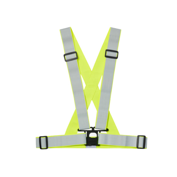 Bookman Visibility Reflective Cross Belt Yellow