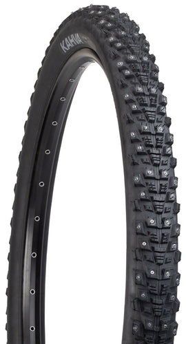 45NRTH Kahva Tire - 27.5 x 2.1 Clincher Wire BLK 33 TPI 240 Carbide Steel Studs
