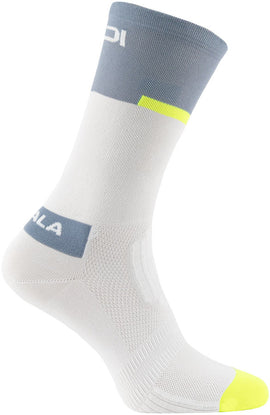 SIDI Neo Socks - White/Grey 20cm Fits Sizes 35-39