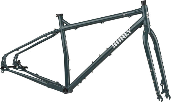 Surly Ogre Frameset - 29" Steel Orlok's Shadow X-Large