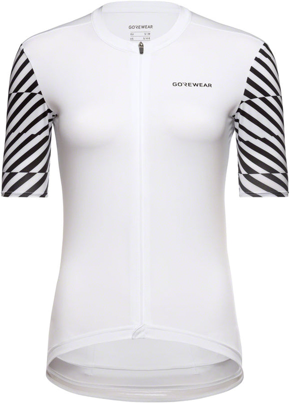 Gorewear Swiftride Optical Jersey - White/Black Women's Medium