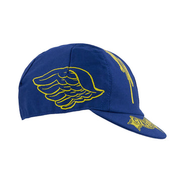 Cinelli Cycling Cap Milano Bike Veterans Blue