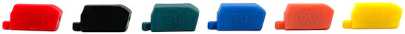 Redshift Sports ShockStop Replacement Elastomer Kit - 50 60 70 80 90 100 Assorted Fits 55 - 70mm Length Stems Only