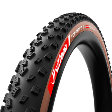 Vittoria Torrente XC Trail Tire - 29 x 2.40 Tubeless Folding BLK/Brown 4C Graphene G2.0 E-Bike