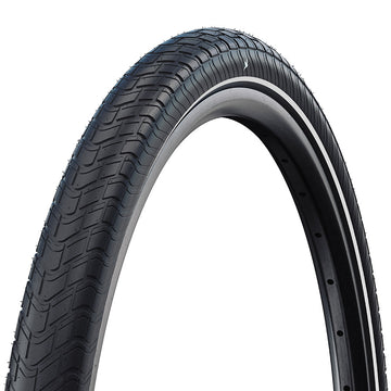 Schwalbe Motion Big Apple Hybrid Tire 12''x2.00 Wire Clincher Black'n'Roll RaceGuard Reflex 67TPI Black
