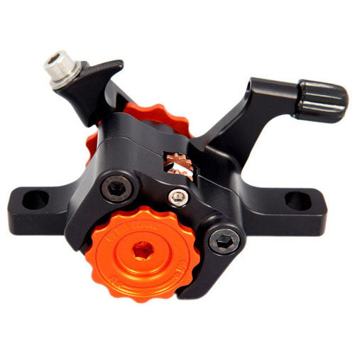 Paul Component Engineering Klamper Disc Caliper Short Pull BLK Orange Adjusters