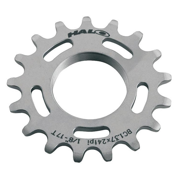 Halo Fixed Cog 1/8" 17t Silver