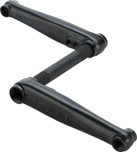 Stolen Talon V2 3-Piece Crankset - 165mm Matte Black