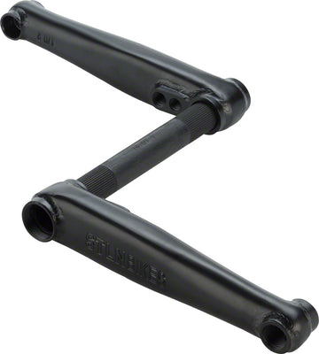 Stolen Talon V2 3-Piece Crankset - 165mm Matte Black