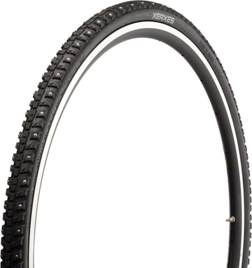 45NRTH Xerxes Tire - 700 x 30 Clincher Wire BLK 33 TPI 140 Carbide Steel Studs