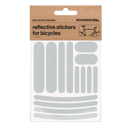 Bookman Visibility Reflective Stickers Strips White