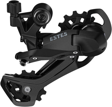 microSHIFT Estes 2x Rear Derailleur - 7/8/9-Speed Long Cage 34-40t Max Cog 11-14t Min Cog 45t Capacity BLK