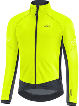 Gorewear C3 Gore Tex Infinium Thermo Jacket - Neon Yellow/Black Men's Small