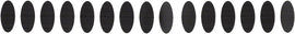 MET Velcro Elliptic Stickers - Pack of 15