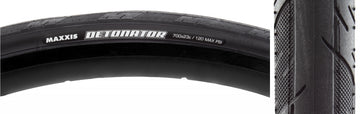 Maxxis Detonator Tire - 700 x 23 Clincher Wire Black