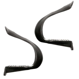 EVO Strapless Double toe-clips Black