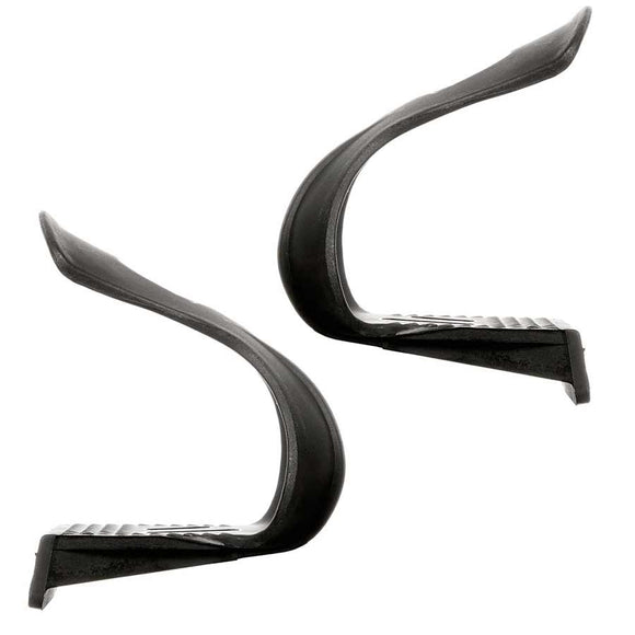 EVO Strapless Double toe-clips Black