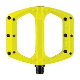 Spank SPOON DC Platform Pedals Body: Aluminum Spindle: Cr-Mo 9/16'' Yellow