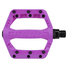SDG Components Slater Platform Pedals Body: Nylon Spindle: Cr-Mo 9/16 Purple Pair