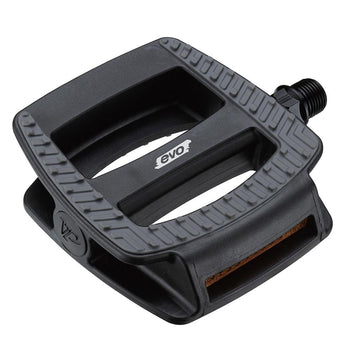 EVO Comfort Cruiser Pedals Body: Nylon Spindle: Steel 9/16'' Black