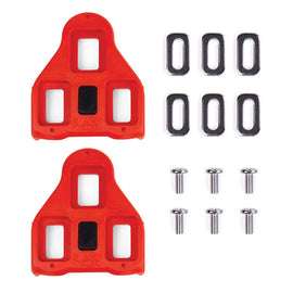 EVO Alpha Cleats Compatibility: Delta Float: 9° Red Pair