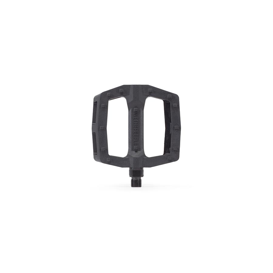 We The People Logic Platform Pedals Body: Nylon Spindle: Cr-Mo 9/16 Black Pair