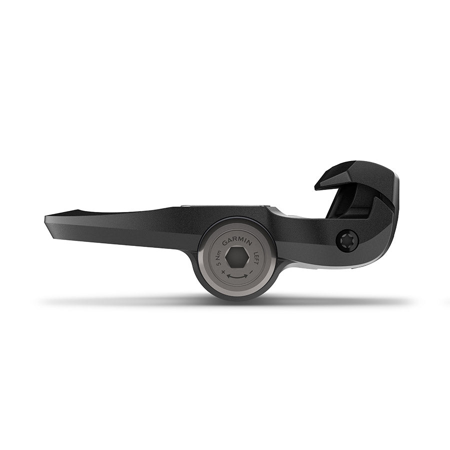 Garmin Rally RS110 Power Meter Pedals - Single Sided Clipless Composite 9/16" BLK Pair Single-Sensing Shimano SPD-SL