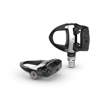 Garmin Rally RS210 Power Meter Pedals - Single Sided Clipless Composite 9/16" BLK Pair Dual-Sensing Shimano SPD-SL