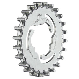 Gates Carbon Drive CDC CenterTrack 3-Lobe SureFit™ Rear Sprocket - 24t Shimano/SRAM 3-Lobe Gray
