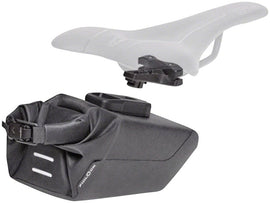 Fidlock Pinclip Saddle Bag and Base - Medium Black