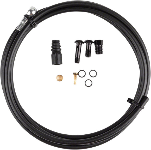 Tektro Disc Brake Hydraulic Hose Kit - With Banjo Unit 5.5mm Kevlar Hose 2000mm