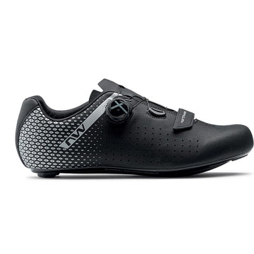 Northwave Core Plus 2 Road Shoes Black/Silver 39