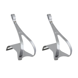 MKS Steel Toe Clips X-Large Chrome