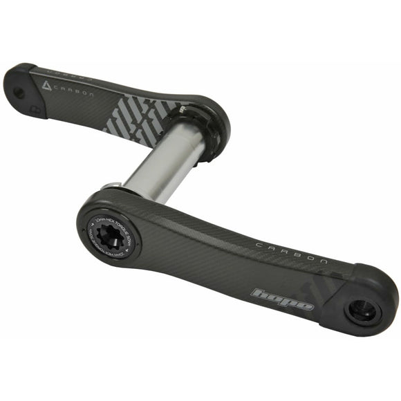 Hope Carbon Crankset Wide (73mm) 155mm Black