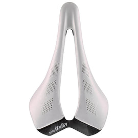 Selle Italia SLR Advan Opal S3 Steel Rails White