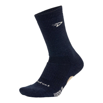 DeFeet Woolie Boolie 6'' Socks Logo Navy L Pair