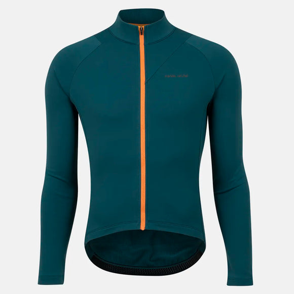 Men's Attack Thermal Jersey - DARK SPRUCE/SUNFIRE / S