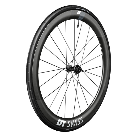 DT Swiss ARC 1400 DiCut 50 Front Wheel - 700 12 x 100mm Center-Lock BLK WTS w/Aero 111 Tire