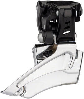 microSHIFT Marvo LT Front Derailleur - 8-Speed Double 38t Max High-Mount Band Clamp Shimano Compatible