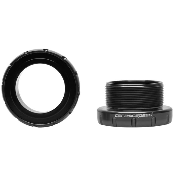 CeramicSpeed Italian Road Bottom Bracket - DUB Road Spindle Black