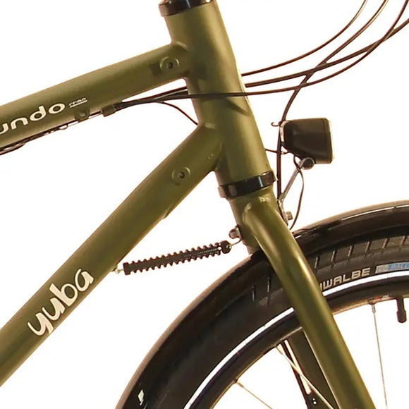 Yuba Deflopilator  Spring to prevent wheel from flopping