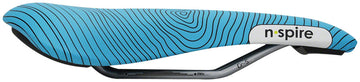 Smanie N.Spire Saddle - Chromoly Microfiber Blue 146