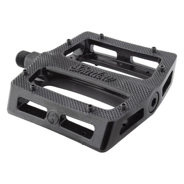The shadow conspiracy Metal Pedal Sealed 9/16` Sealed Black Extra Pins Alloy 105x100mm