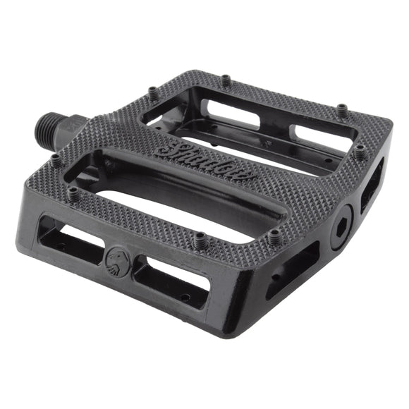 The shadow conspiracy Metal Pedal Sealed 9/16` Sealed Black Extra Pins Alloy 105x100mm