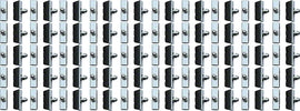 Jagwire Basics X-Caliper Brake Pads - Threaded Black Box of 50 Pairs